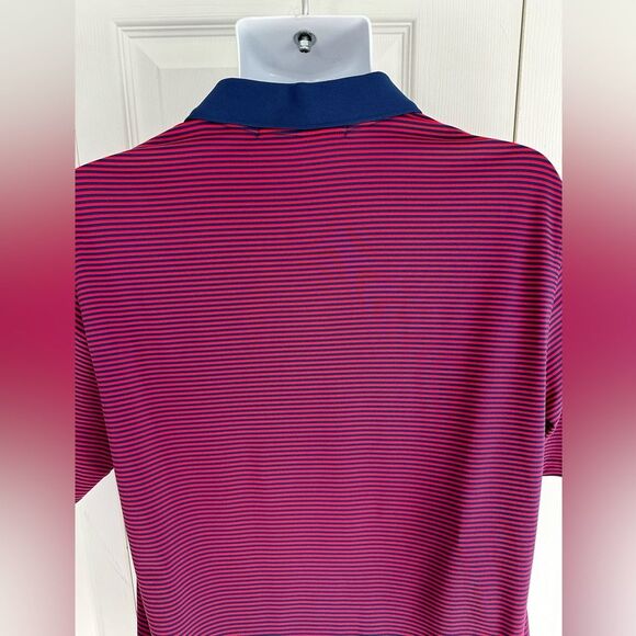 Southern Tide Polo Shirt Tide to Trail Striped Mens Short Sleeve Golf Shirt - Picture 8 of 12